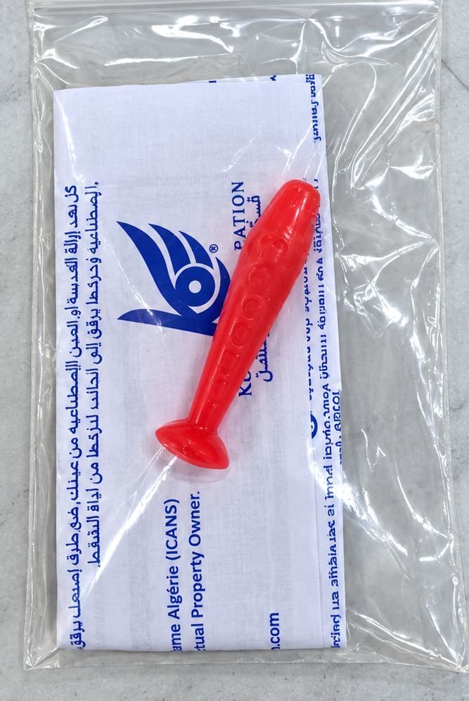 Ventouse pour la lentille souple